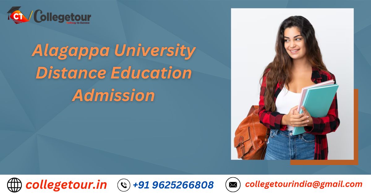 Alagappa University Distance Education Admission